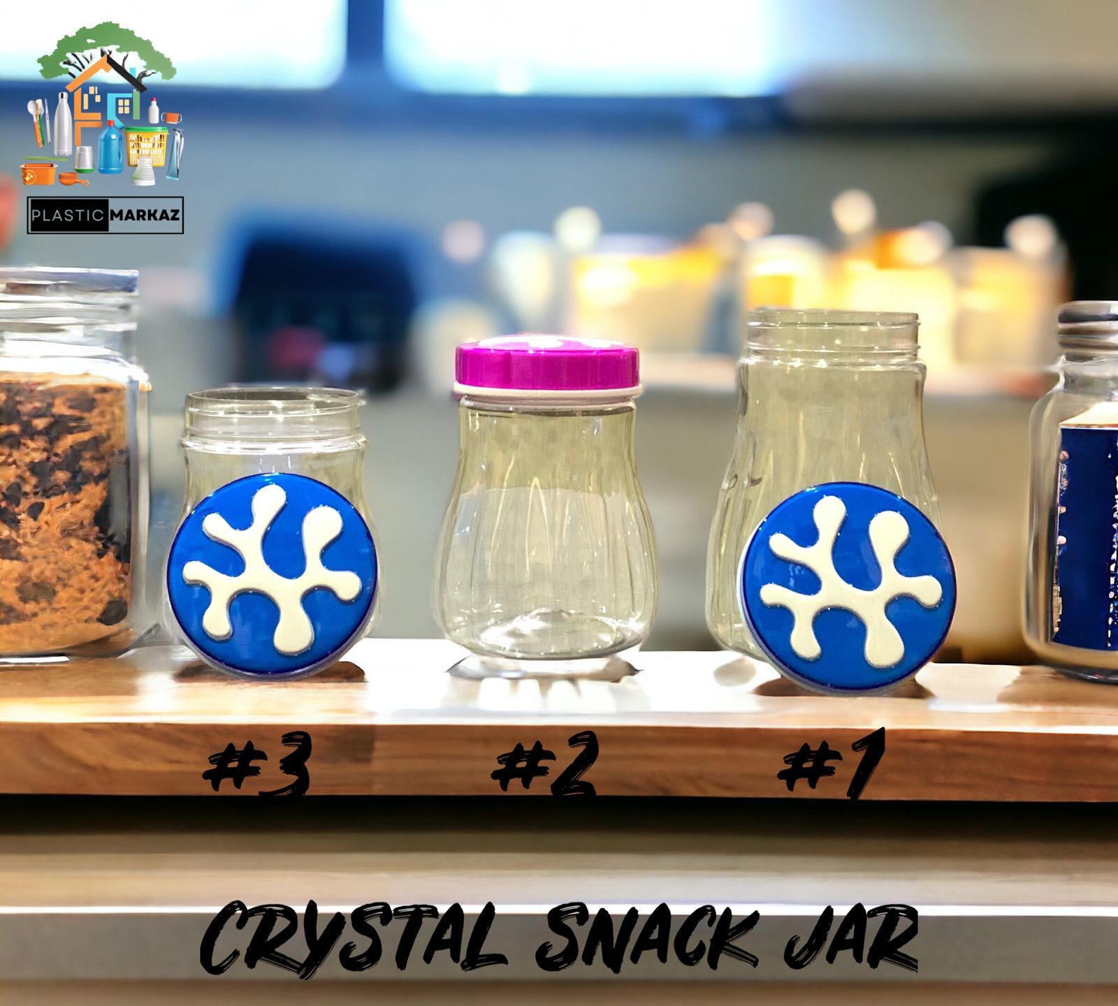 Apple's Crystal Snack Jars Apple's Crystal Snack Jars