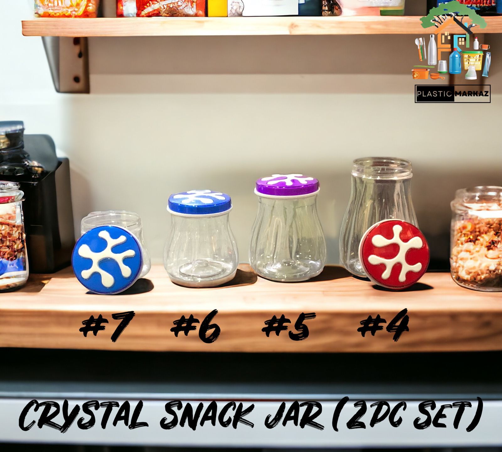 Crystal Snack Jars Crystal Snack Jars