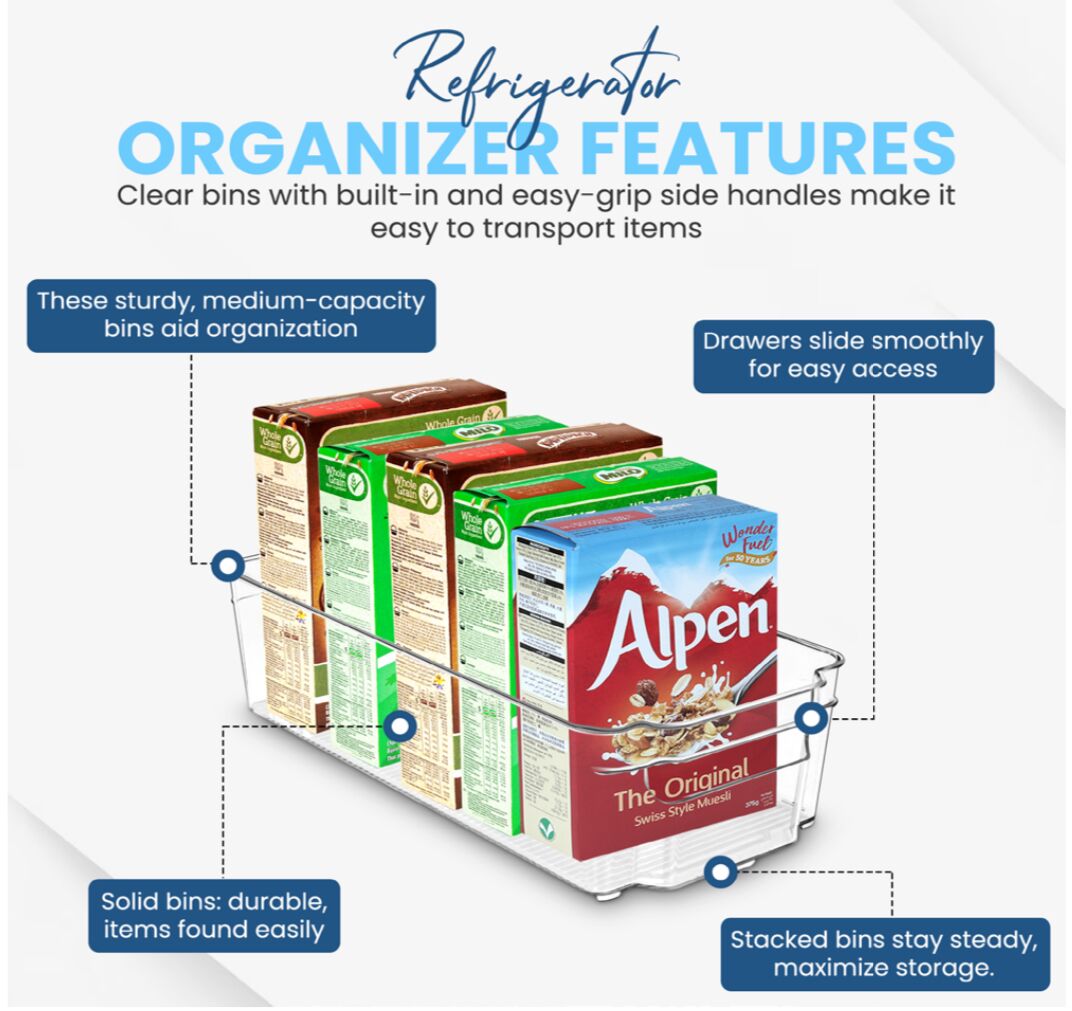 Refrigerator Organizer Fridge Organizers